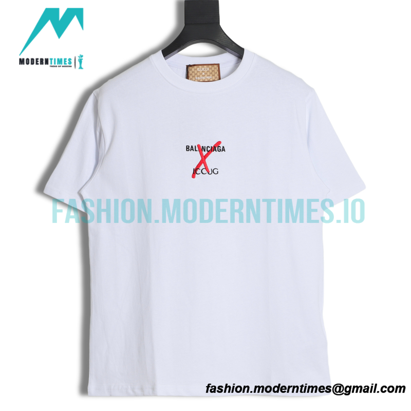 Balenciaga - Gucci - Amp Co-embroidered Monogram Short Sleeve