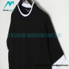 Balenciaga - 21ss Fake Two Piece Embroidered Logo Short Sleeve