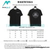 Balenciaga - 23SS Earth Embroidery Short Sleeve T-shirt