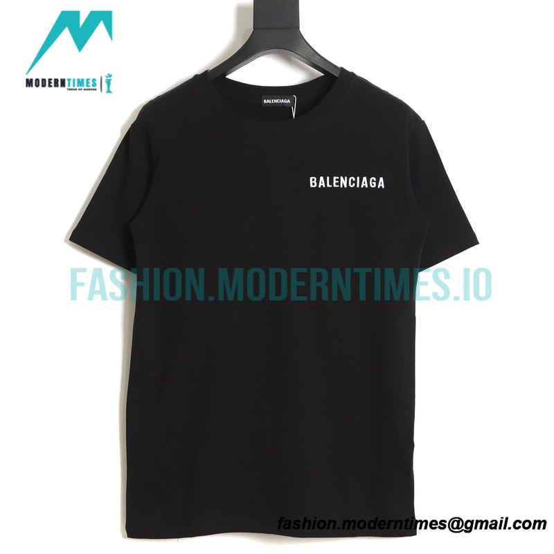 Balenciaga - 23SS Earth Embroidery Short Sleeve T-shirt