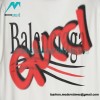 Balenciaga - Gucci Red-White Graffiti Coke Print Short Sleeve