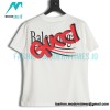 Balenciaga - Gucci Red-White Graffiti Coke Print Short Sleeve