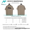 Balenciaga - Gucci Painted Print Short Sleeve