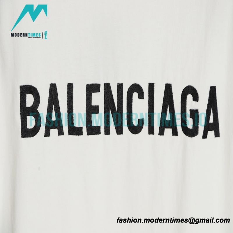 Balenciaga - 23SS Koala Embroidered Short Sleeve T-shirt