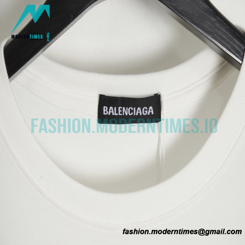 Balenciaga - 23SS Koala Embroidered Short Sleeve T-shirt