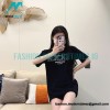 Balenciaga - 23SS Embroidered Short Sleeve T-shirt