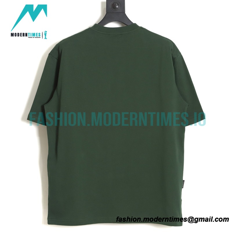 Balenciaga - Embroidered Small Logo Short Sleeve T-shirt