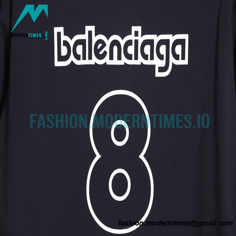 Balenciaga - No.8 Printed Logo Short Sleeve T-shirt