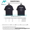 Balenciaga - No.8 Printed Logo Short Sleeve T-shirt