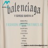 Balenciaga - English Letter Print Short Sleeve T-shirt