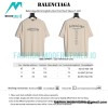 Balenciaga - English Letter Print Short Sleeve T-shirt