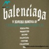 Balenciaga - English Letter Print Short Sleeve T-shirt