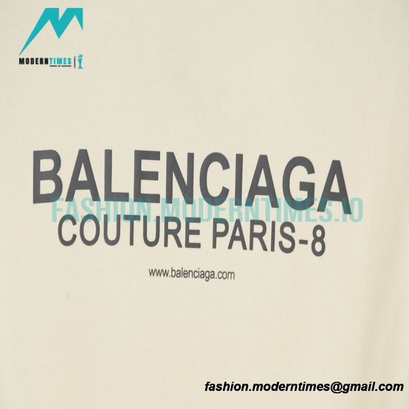 Balenciaga - Rabbit Alphabet Print Short Sleeve T-shirt