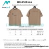 Balenciaga - Wheat Grain Printed Short Sleeve T-shirt