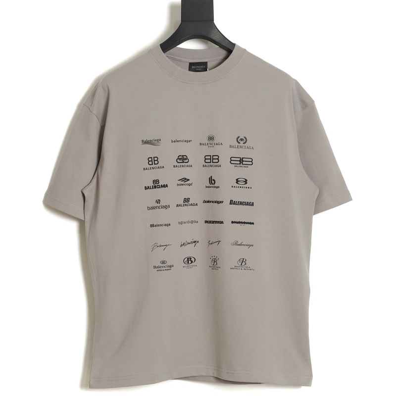 Balenciaga - 23SS Full Print Short Sleeve T-shirt