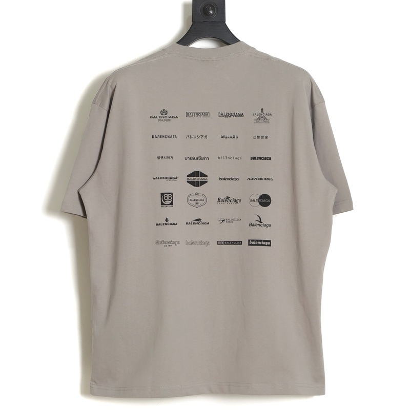 Balenciaga - 23SS Full Print Short Sleeve T-shirt