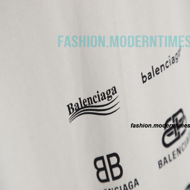 Balenciaga - 23SS Full Print Short Sleeve T-shirt
