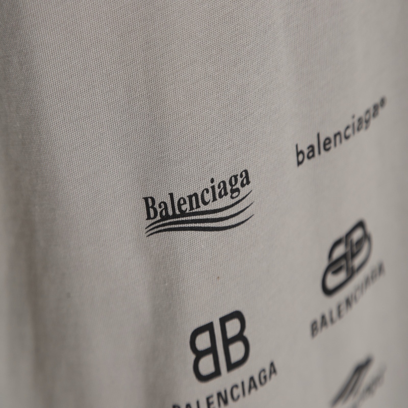 Balenciaga - 23SS Full Print Short Sleeve T-shirt