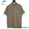 Balenciaga - Coffee Color Flame Lightning Band Short Sleeve