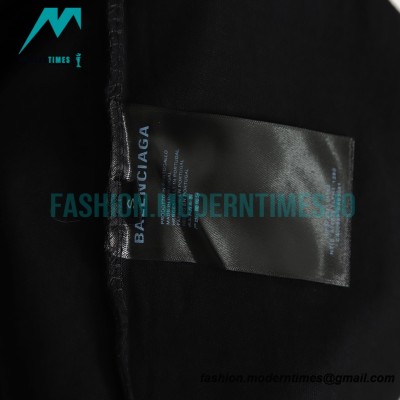 Balenciaga - Flame Lightning Split Letter Print Short Sleeve