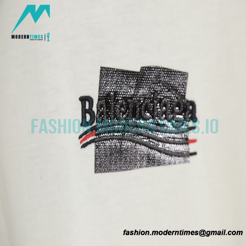 Balenciaga - 23SS Pressed Glue Coke Short Sleeve T-shirt