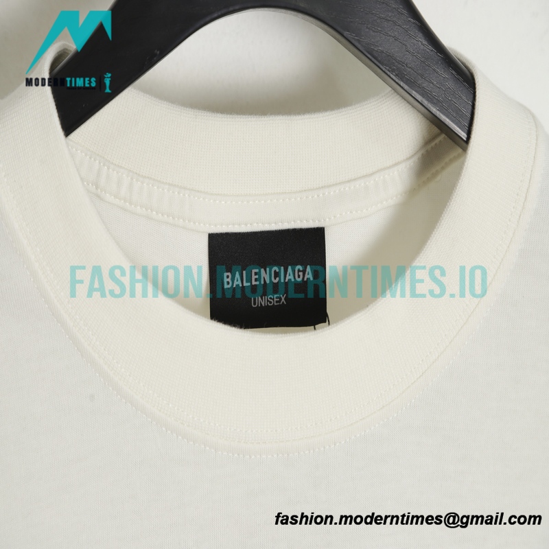 Balenciaga - 23SS Pressed Glue Coke Short Sleeve T-shirt