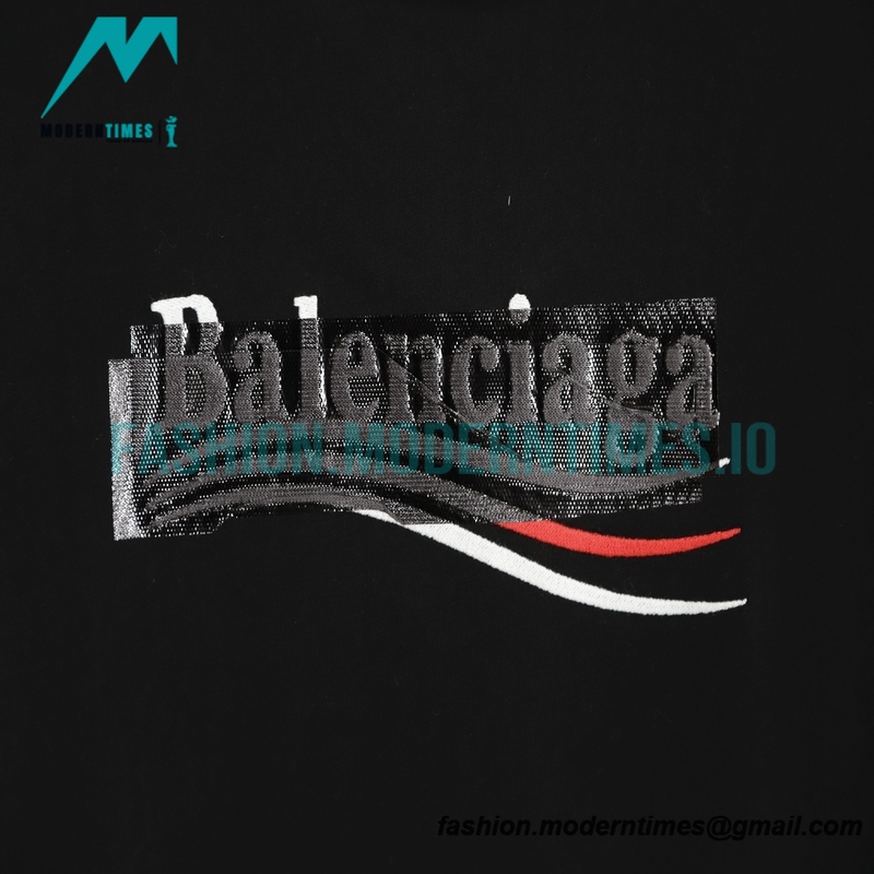 Balenciaga - 23SS Pressed Glue Coke Short Sleeve T-shirt
