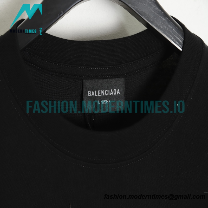 Balenciaga - 23SS Pressed Glue Coke Short Sleeve T-shirt
