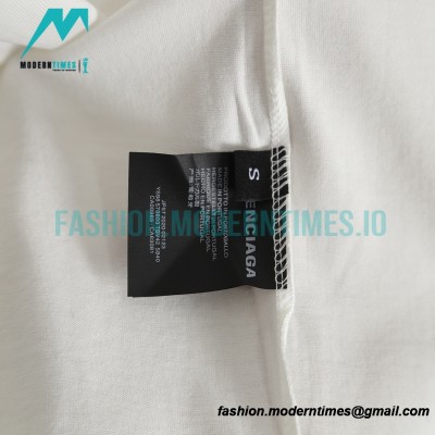 Balenciaga - 23SS Graffiti Print Short Sleeve T-shirt