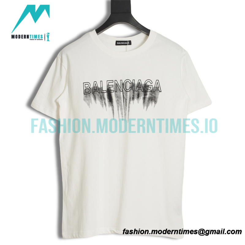 Balenciaga - 23SS Graffiti Print Short Sleeve T-shirt