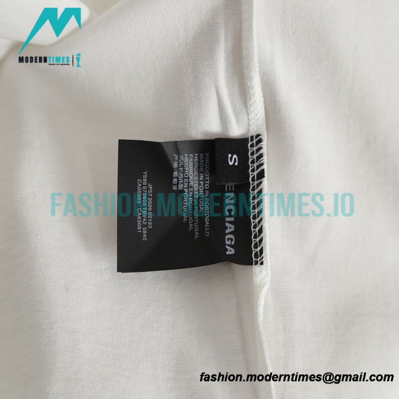 Balenciaga - 23SS Graffiti Print Short Sleeve T-shirt