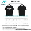 Balenciaga - 23SS Graffiti Print Short Sleeve T-shirt