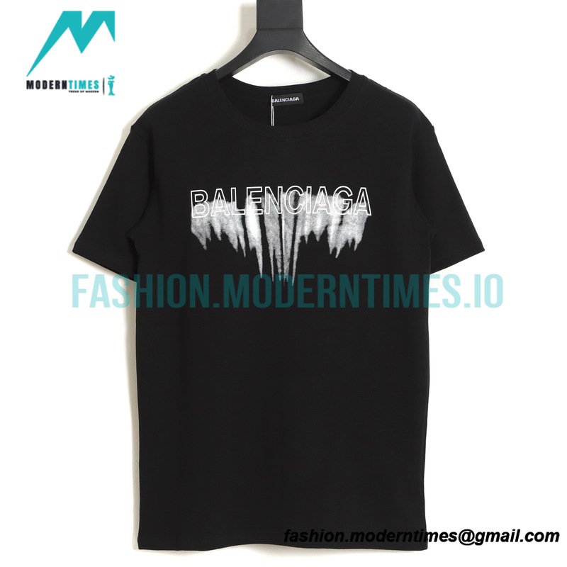 Balenciaga - 23SS Graffiti Print Short Sleeve T-shirt