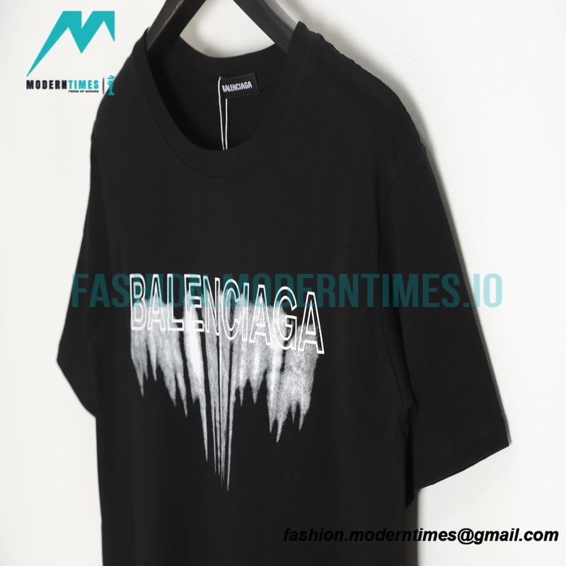 Balenciaga - 23SS Graffiti Print Short Sleeve T-shirt