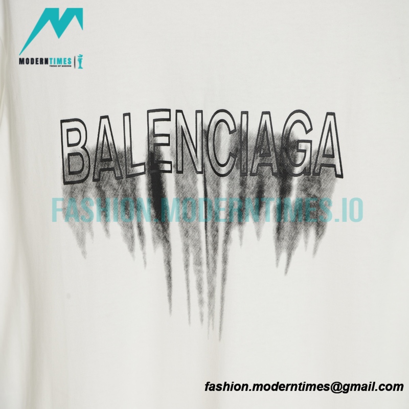 Balenciaga - 23SS Graffiti Print Short Sleeve T-shirt