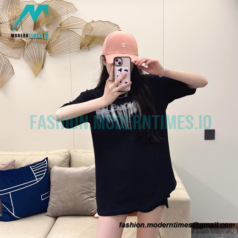 Balenciaga - 23SS Graffiti Print Short Sleeve T-shirt