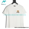  Balenciaga - Gucci Chest Embroidered Short Sleeve 