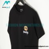  Balenciaga - Gucci Chest Embroidered Short Sleeve 
