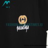 Balenciaga - Gucci Chest Embroidered Short Sleeve 