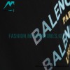 Balenciaga - Gradient Letter Print Short Sleeve T-shirt