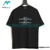 Balenciaga - Gradient Letter Print Short Sleeve T-shirt