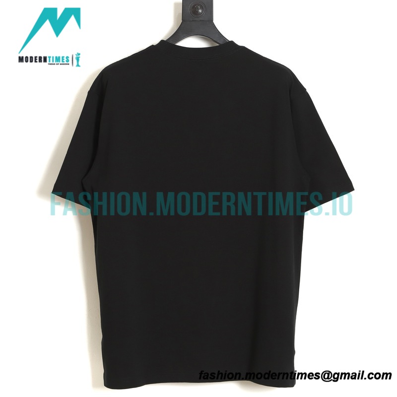 Balenciaga - Gradient Letter Print Short Sleeve T-shirt