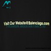 Balenciaga - Fluorescent Letter Print Short Sleeve T-shirt
