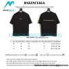 Balenciaga - Fluorescent Letter Print Short Sleeve T-shirt