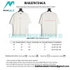 Balenciaga - Fluorescent Letter Print Short Sleeve T-shirt