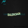 Balenciaga - Fluorescent Letter Print Short Sleeve T-shirt