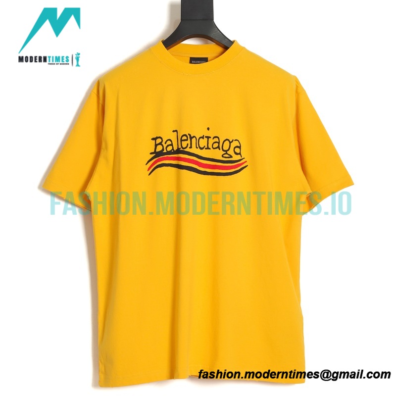 Balenciaga - Cola Graffiti Print Short Sleeve T-shirt