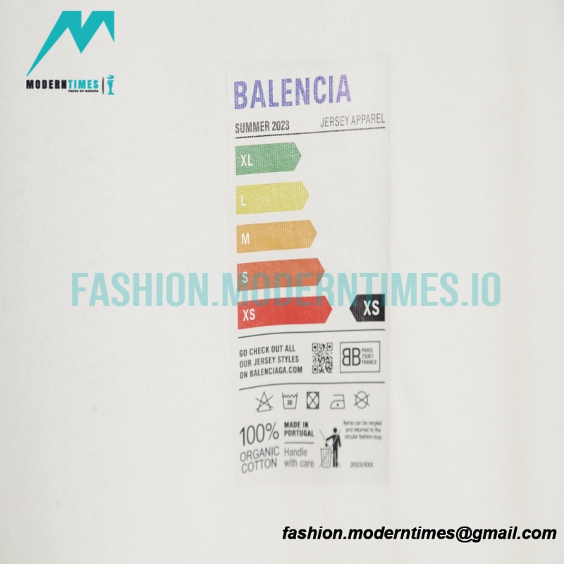 Balenciaga - Environmental Logo Short Sleeve T-shirt