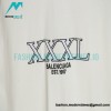 Balenciaga - Embroidered Letter Short Sleeve T-shirt