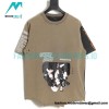 Balenciaga - Double Color Patchwork Print Short Sleeve